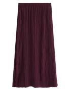 Skirt Caroline Skirts Maxi Skirts Burgundy Lindex