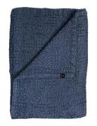 Dani Bedspread Home Textiles Bedtextiles Bedspread Navy Himla