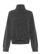 Alphagz Rollneck Noos Tops Knitwear Turtleneck Grey Gestuz