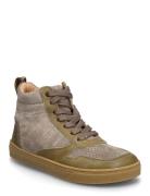 Bisgaard Barefoot Lisva High-top Sneakers Khaki Green Bisgaard