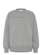 Iholinne Sw Tops Sweatshirts & Hoodies Sweatshirts Grey ICHI