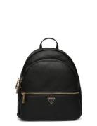 Manhattan Ii Large Backpack Rygsæk Taske Black GUESS