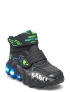 Boys Skech-O-Saurus Lights 2.0 High-top Sneakers Black Skechers