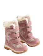 Winterboot Airy Tex Vinterstøvler Med Burrebånd Pink Wheat