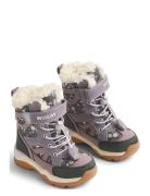 Winterboot Dixie Tex Vinterstøvler Med Snøre Purple Wheat