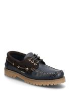 Barbour Deck Boat Shoe Sejlersko Sko Navy Barbour