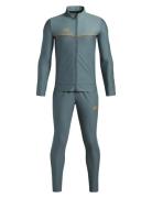 Ua B Challenger Tracksuit Sets Tracksuits Blue Under Armour