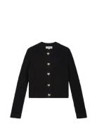 Sun Cardigan Tops Knitwear Cardigans Black Fabienne Chapot