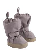 Outerwear Booties Shoes Baby Booties Purple Wheat