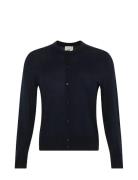 Merino Cardigan Tops Knitwear Cardigans Black Calvin Klein