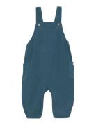 Romper Cord Bottoms Dungarees Blue Fixoni