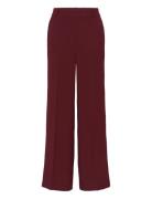 Brieziw Slit Pants Bottoms Trousers Wide Leg Burgundy InWear