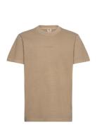 Overdyed Center Chest Loose R T Tops T-Kortærmet Skjorte Beige G-Star