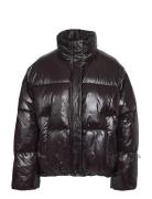 Nmallie Shiny Puffer Noos Foret Jakke Black NOISY MAY
