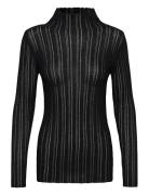 Sllaisa Regular Pullover Tops Knitwear Jumpers Black Soaked In Luxury