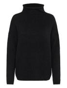 Slmiya Slim Sleeve Pullover Tops Knitwear Jumpers Black Soaked In Luxu...