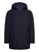 Osiass1 Parka Jakke Navy BOSS
