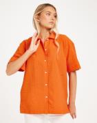 JJXX - Orange - Jxliva Oversized Ss Shirt Wvn