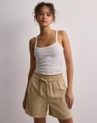 Vero Moda - Beige - Vmcarmen Hw Loose Shorts Noos