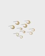 Pieces - Guld - Pckamsi 5-Pack Earrings