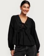 Neo Noir - Sort - Bessie C Poplin Blouse