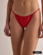 Nelly - Rød - Loveable 2-Pack Thong