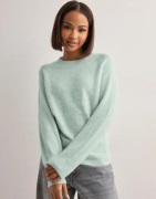 Only - Grøn - Onlrica Life L/S Pullover Knt Noos