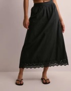 Only - Sort - Onllou Emb Ankle Skirt Cs Ptm
