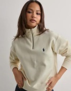 Polo Ralph Lauren - Beige - Hlf Zip-Long Sleeve-Sweatshirt