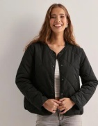 Nelly - Sort - Quilted Spring Jacket