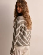 Only - Beige - Onleliza L/S Pullover Knt Noos