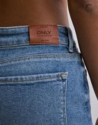 Only - Blå - Onlemily Stretch Hw St Ak Dnm CRO57
