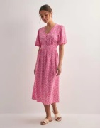 Pieces - Pink - Pctala Ss Midi Dress Noos Bc