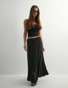 Vero Moda - Sort - Vmalba Ankle Skirt Wvn Ga Noos