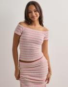 Nelly - Pink - Love It Off Shoulder Top