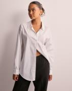 OBJECT - Hvid - Objtutta Lo L/S Shirt Noos