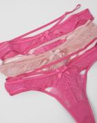 Hunkemöller - Pink - 3-Pack String