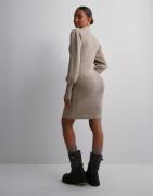 Only - Beige - Onlkatia L/S Dress Knt Noos