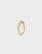 Muli Collection - Guld - Thin Pavé Dome