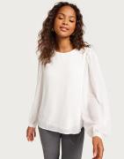 OBJECT - Hvid - Objmila L/S Top Noos