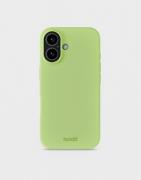 Holdit - Grøn - Silicone Case iPhone 16