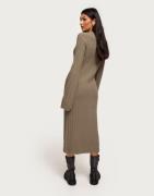 Nelly - Beige - Everyday Long Knit Dress