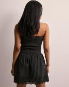 Only - Sort - Onllou Life Emb Flowy Skirt Ptm