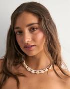 Pieces - Hvid - Pcloui 2-Pack Necklace