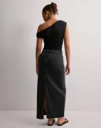OBJECT - Sort - Objellen Mw Long Denim Skirt Noos