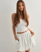 Vero Moda - Hvid - Vmlori Mini Ballon Skirt Wvn Exp