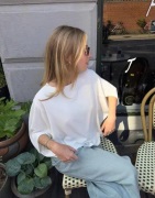 Nelly - Hvid - Soft Luxe Oversized Sweater