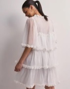 Cras - Hvid - Flowcras Dress