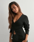 Nelly - Sort - Waist Focus Cardigan