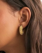 Pieces - Guld - Pcfiona J Earrings Box